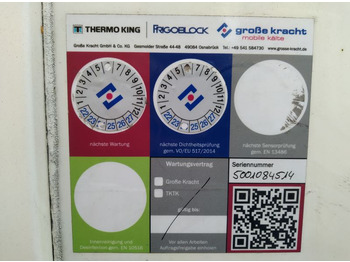 Schmitz-Krone Frischdienst-Wechselkoffer, isoliert mit Kühlgerät, BDF-System 7.450 mm lang - Carrosserie frigorifique: photos 1