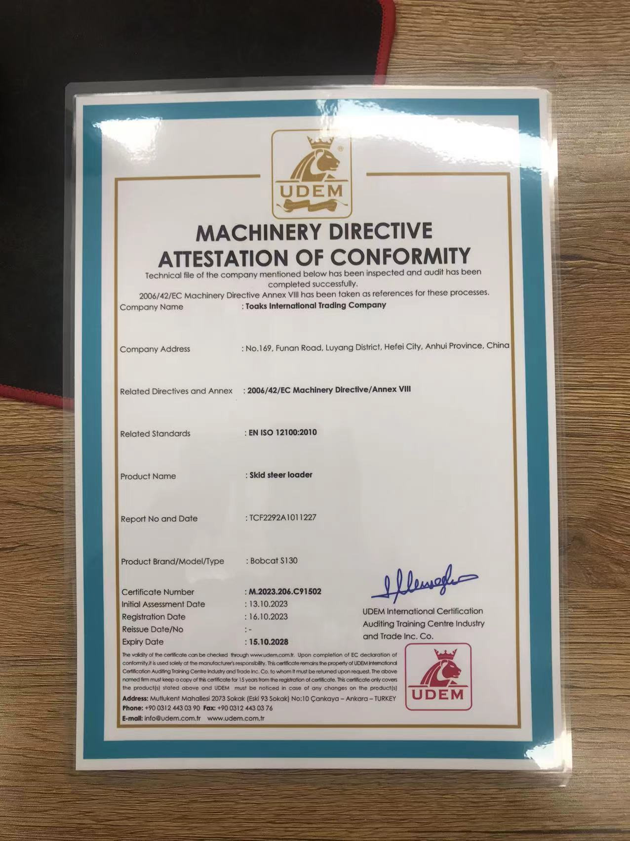 Toaks International Trading Company - Engins de chantier SANY - diesel undefined: photos 24