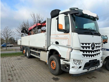 Camion plateau, Camion grue Mercedes-Benz 2545 Kran FASSI  F195AS Mercedes-Benz 2545 Kran FASSI  F195AS: photos 2