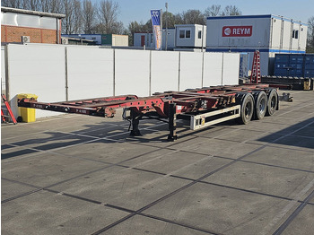 Semi-remorque porte-conteneur/ Caisse mobile KRONE