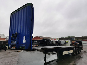 Semi-remorque plateau KRONE SD