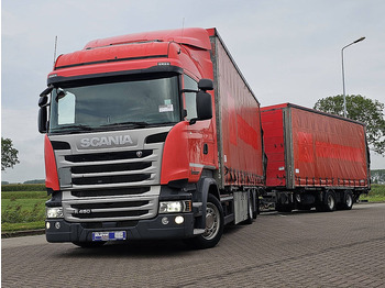 Camion à rideaux coulissants SCANIA R 450