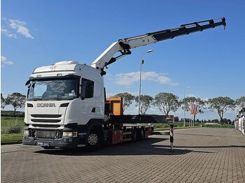 Camion plateau SCANIA R 450