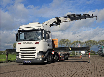 Camion plateau SCANIA R 490