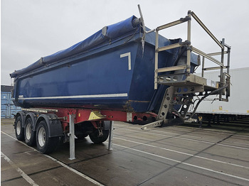 Semi-remorque benne Schmitz Cargobull SKI 24 SL 7.2 STEEL HALFPIPE ALCOA SAF: photos 3