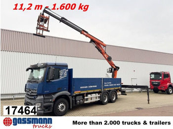 Camion plateau MERCEDES-BENZ Arocs 2642