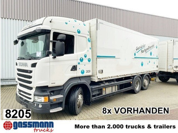 Camion fourgon SCANIA R 450