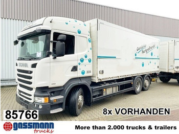 Camion fourgon SCANIA R 450