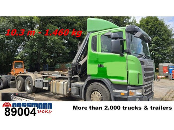 Camion ampliroll SCANIA G 480