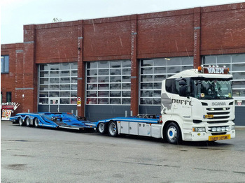 Camion porte-voitures Scania R450 6x2 Trucktransporter GS Meppel + Trailer 2008 - Perfect condition - Retarder: photos 2