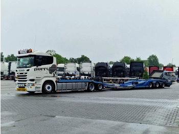 Camion porte-voitures Scania R450 6x2 Trucktransporter GS Meppel + Trailer 2008 - Perfect condition - Retarder: photos 4