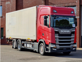 Camion porte-conteneur/ Caisse mobile SCANIA S 500