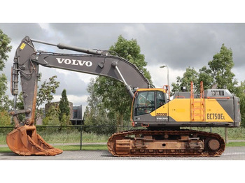 Pelle sur pneus VOLVO EC750EL