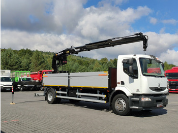 Camion plateau RENAULT Midlum 180