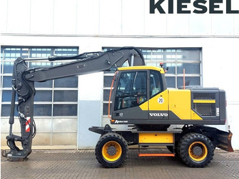 Pelle sur pneus VOLVO EW180