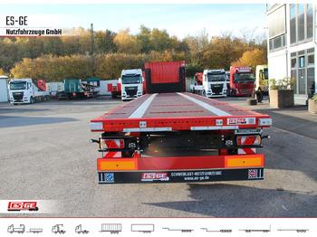 Semi-remorque plateau Kögel Multi Chassis. Rungen: photos 4