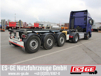 Semi-remorque porte-conteneur/ Caisse mobile KRONE