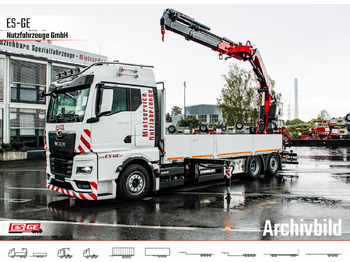 Camion plateau MAN TGX 26.480