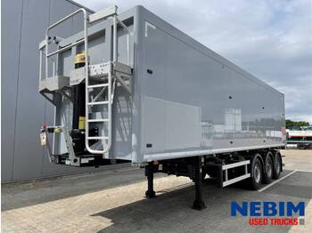 Semi-remorque benne neuf D-TEC 56 m3 / 56 kub Flexliner Alu - NEW - NIEUW - NEU: photos 1