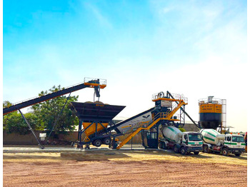 Centrale à béton neuf FABO mobile concrete batching plant: photos 2 Centrale à béton neuf FABO mobile concrete batching plant: photos 2