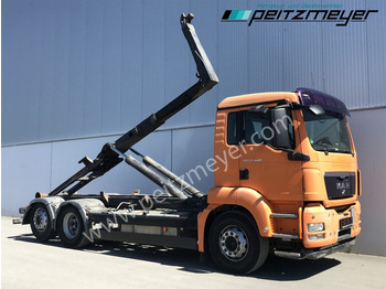 Camion ampliroll MAN TGS 26.440 BL6x2 Meiller RK 2070 mit Lenkachse: photos 2