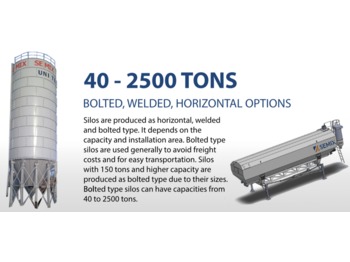 Matériel de béton neuf SEMIX SEMIX Cement Silos Horizontal & Vertical: photos 1