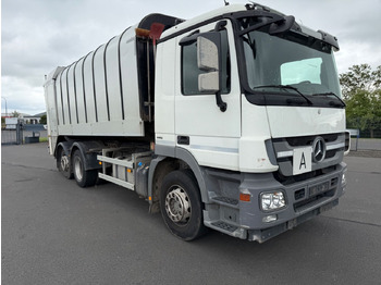 Benne à ordures ménagères Mercedes-Benz Actros MP3 2532 6x2 Faun Rotorpress 521: photos 3