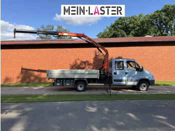Utilitaire plateau, Utilitaire double cabine Iveco 65C180 3.0d Palfinger PK 6500 7 Sitzer NL 2300kg: photos 2