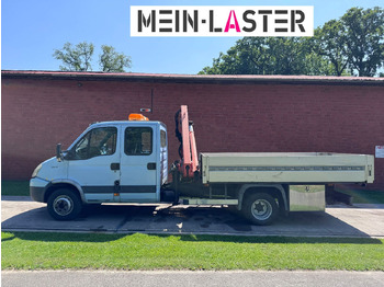 Camion grue, Camion plateau Iveco 65C180 3.0d Palfinger PK 6500 7 Sitzer NL 2300kg: photos 4