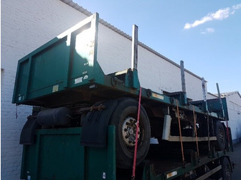 Remorque plateau Anhänger Plateau Anhänger Pritsche  Plateau, Rungen, 3x vorh. !: photos 4