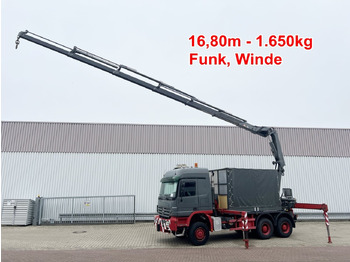 Mercedes-Benz Actros 3346 AK 6x6 Actros 3346 AK 6x6, 134t Anhängelast WSK, Heckkran Fassi F420AXP.26, Funk, Winde — crédit-bail Mercedes-Benz Actros 3346 AK 6x6 Actros 3346 AK 6x6, 134t Anhängelast WSK, Heckkran Fassi F420AXP.26, Funk, Winde: photos 1