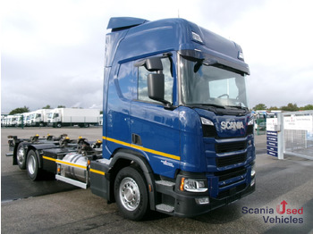 Camion porte-conteneur/ Caisse mobile SCANIA R 410