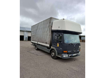 Camion à rideaux coulissants MERCEDES-BENZ Atego 818