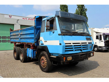 Camion benne MAN STEYER 10 tyres. !!!AIR PROBLEM!! CLUTCH NOT GOING: photos 3