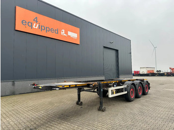 Semi-remorque porte-conteneur/ Caisse mobile BURG