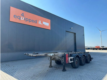 Semi-remorque porte-conteneur/ Caisse mobile VAN HOOL 20'