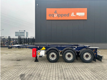 Semi-remorque porte-conteneur/ Caisse mobile neuf Van Hool NEW / DIRECT AVAILABLE 20FT ADR-CHASSIS, EMPTY WEIGHT: 3.300KG, DISCBRAKES, 3x available, ALU WHEELS: photos 2