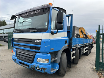 Camion plateau DAF CF 85.360 8x2 (no crane!) - MANUAL GEARBOX ZF - EURO 5 - BE TRUCK: photos 3