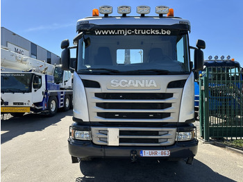 Camion ampliroll Scania G450 6x4 HAAKSYSTEEM AJK 20T - 5760mm - 3m90 WB - BLADVERING / NAAFREDUCTIE - EURO 6 - BE TRUCK: photos 2