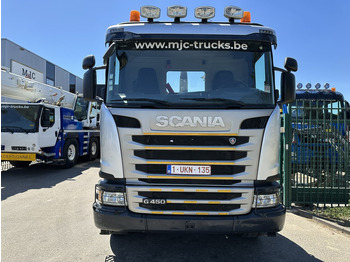 Camion ampliroll Scania G450 6x4 HOOKLIFT AJK 20T - 5760mm - 3m90 WB - HUB REDUCTION / STEEL SUSP. - EURO 6 - BE TRUCK: photos 2