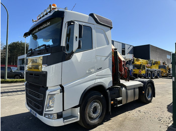 Tracteur routier Volvo FH 540 ZSM + KRAN PALFINGER PK 18500 + RADIO - *449.000km* - EURO 6 - COC - 4 STABS: photos 4