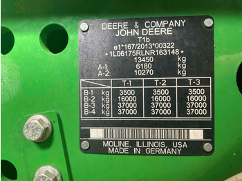 Tracteur agricole JOHN DEERE 6R 175