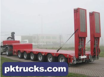 Semi-remorque surbaissé pour transport de équipements lourds TSR 6-axle extendable low-bed: photos 1