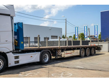 Semi-remorque plateau KRONE SD