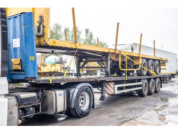 Semi-remorque plateau KRONE SD