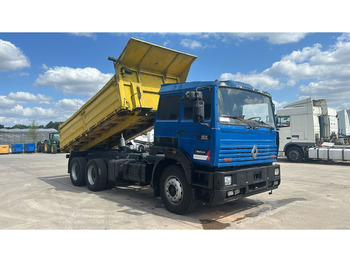 Camion benne Renault G 330 Manager (GRAND PONT / LAMES / POMPE MANUELLE / MANUAL PUMP): photos 4