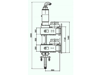 Accessoire pour Foreuse ABI ABI VDW 3525 double rotary head drill bauer CFA: photos 5