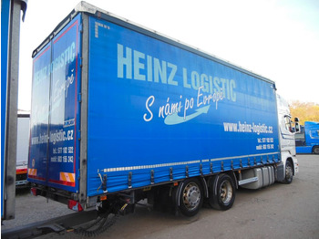 Camion à rideaux coulissants Scania R410, JUMBOZUG 120M3, RETARDER, TOP STAND!!: photos 5