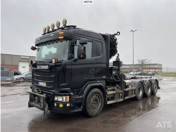 Camion ampliroll SCANIA G 450