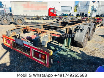 Remorque châssis Schmitz Cargobull ZWF 18/L Tandem BDF Tiefgekoppelt*Scheibenbremse: photos 3 Remorque châssis Schmitz Cargobull ZWF 18/L Tandem BDF Tiefgekoppelt*Scheibenbremse: photos 3